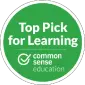 Common Sense Top Pick for Learning